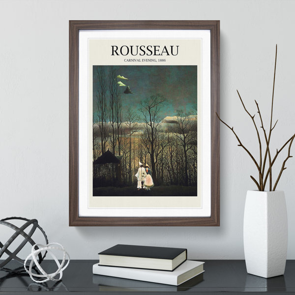 East Urban Home Carnival Evening By Henri Rousseau Picture Frame Art